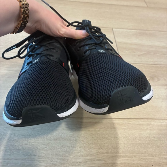 Kuru Men’s Atom Trail Sneaker Black Mesh Sneaker Running Shoe Size 11 - Picture 6 of 12